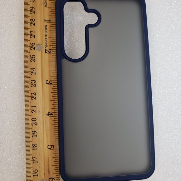 Torras for Samsung Galaxy S25 Case (Regular Version) Blue Transparent Shockproof - Picture 3 of 10